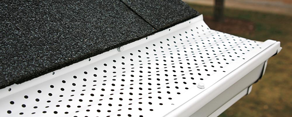 Gutter Leaf Guard (300 ft/box) image 0